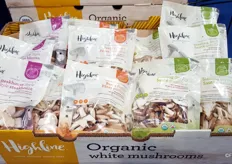 Highline Mushrooms Organic Sliced Mushroom products are one of their newer products.